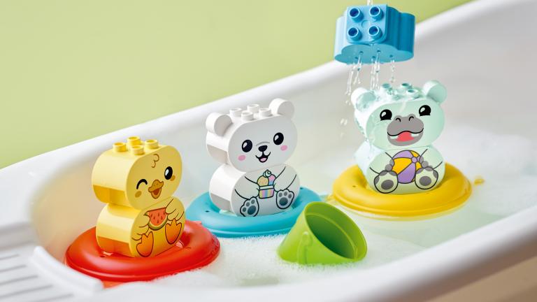 Preview: LEGO® DUPLO®  Badewannenspaß: Schwimmender Tierzug